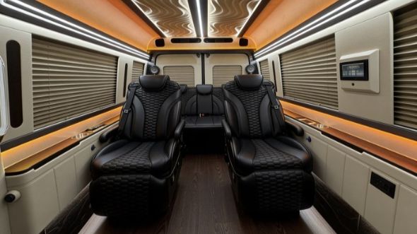 8 passenger sprinter van interior greenville