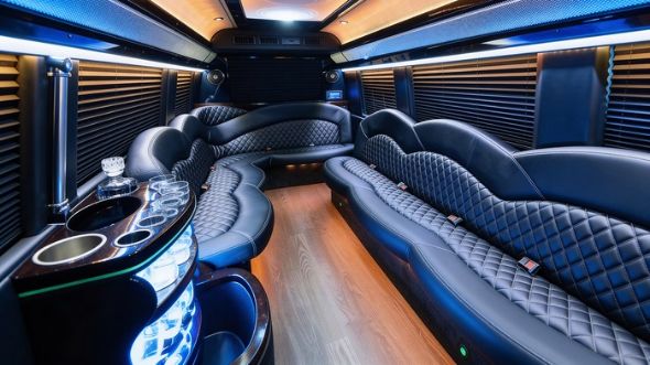 norfolk sprinter limousine interior