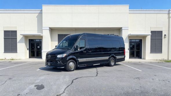 portsmouth sporting event sprinter van rental
