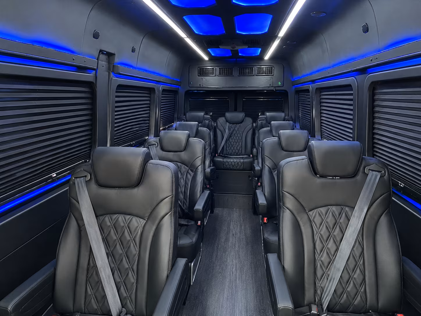 norfolk 12 passenger sprinter van inside