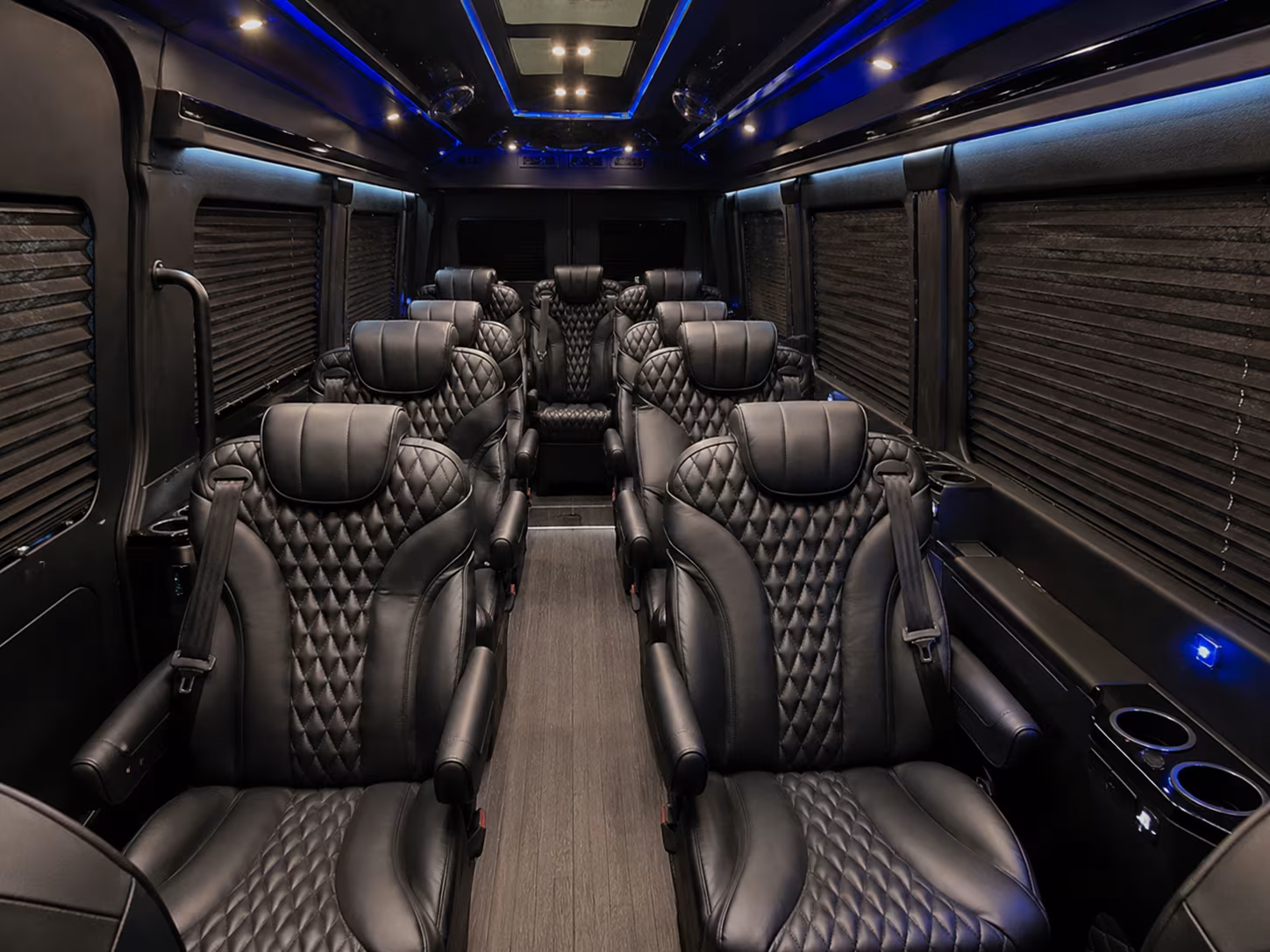 norfolk 15 passenger sprinter van inside