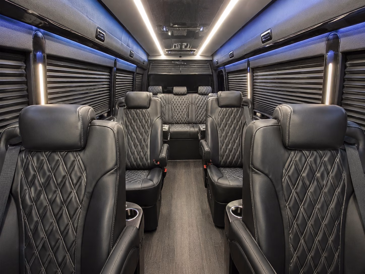 norfolk 15 passenger sprinter van interior