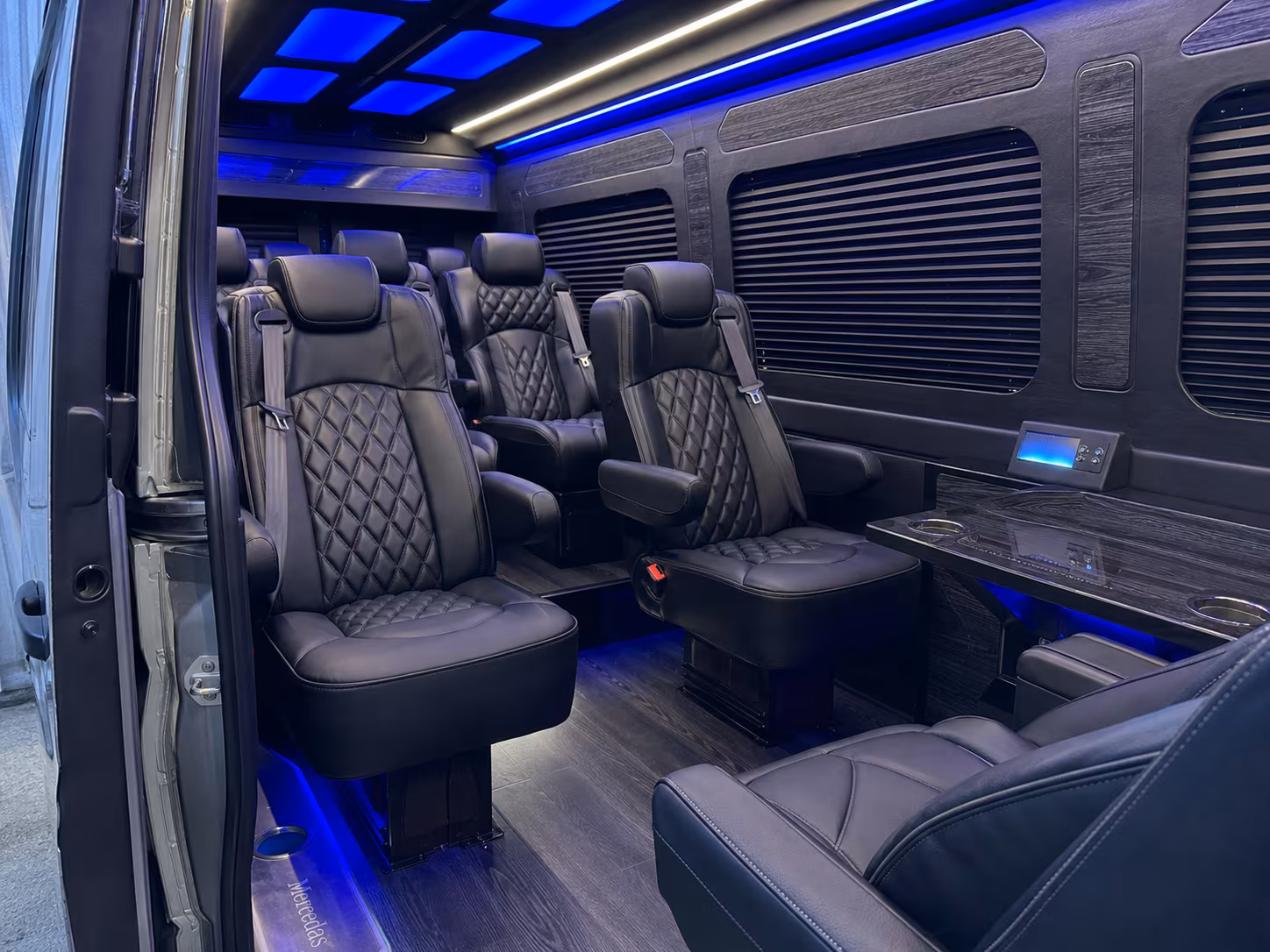 norfolk 18 passenger sprinter van interior