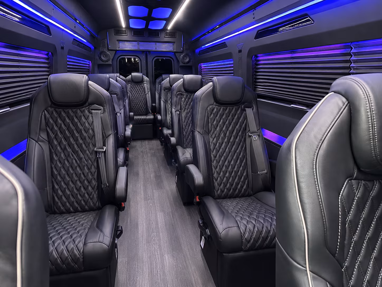 norfolk 20 passenger sprinter van inside