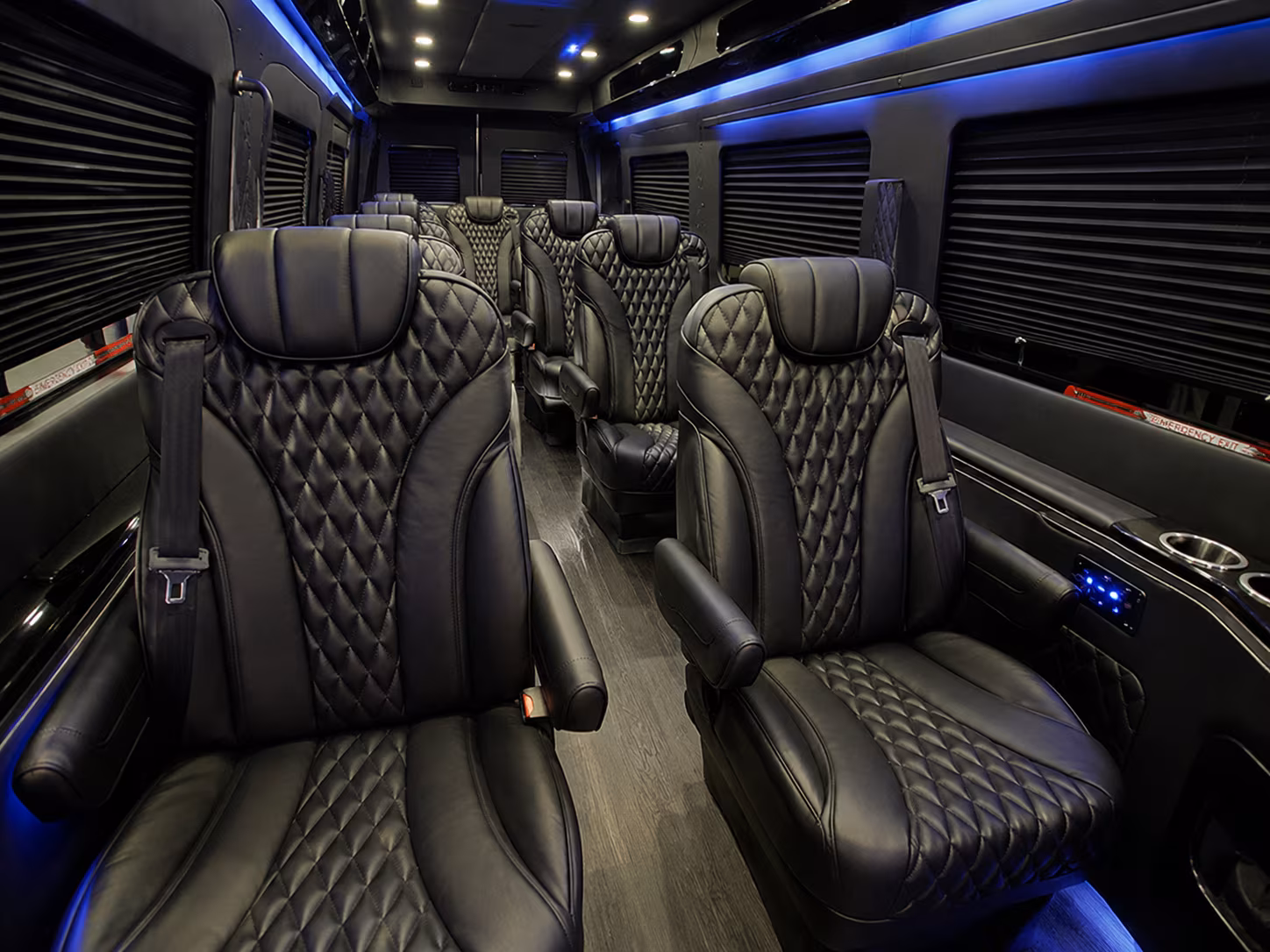 norfolk 20 passenger sprinter van interior