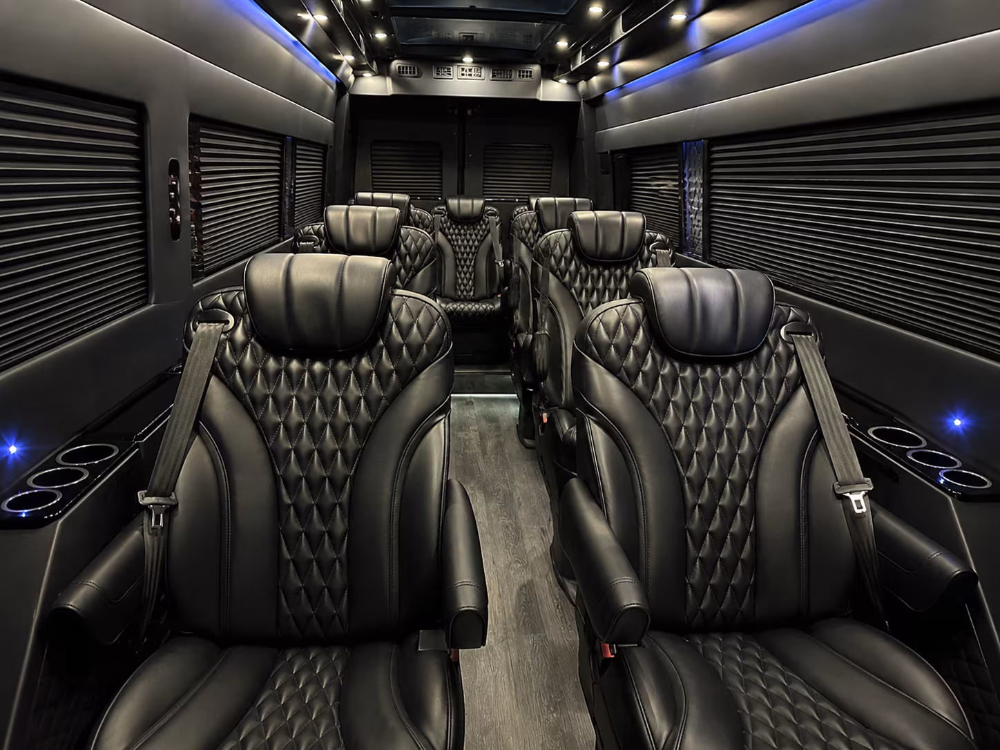norfolk 8 passenger sprinter van interior