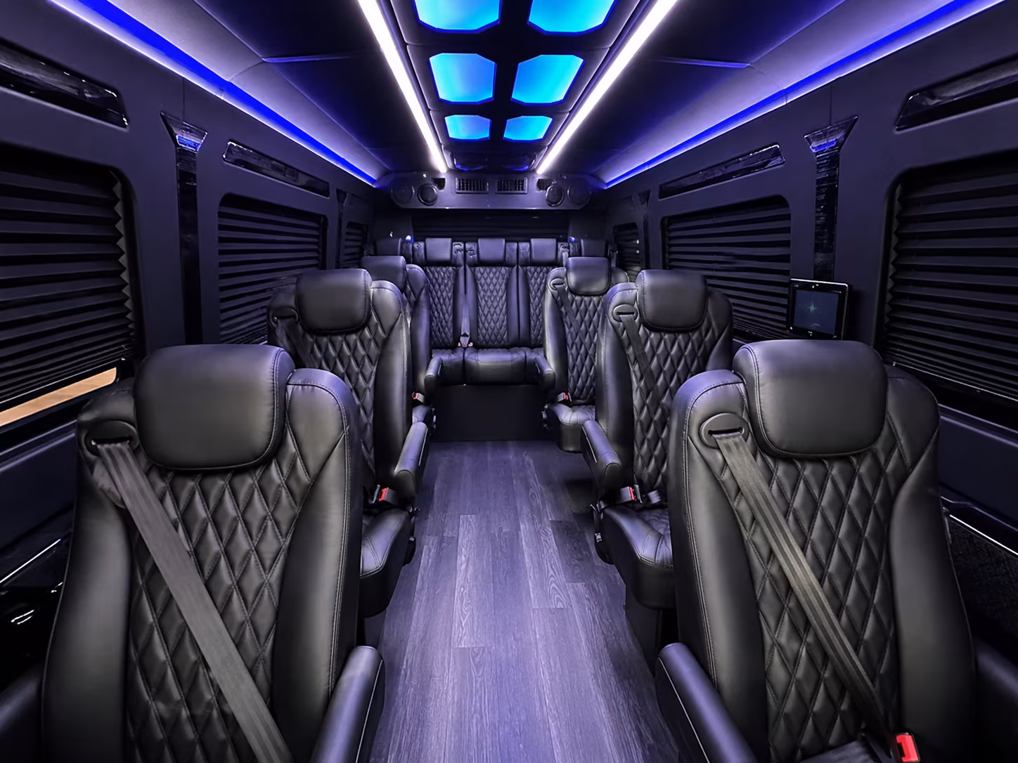 parent coordinated sprinter van bookings with a set pickup and return time in norfolk