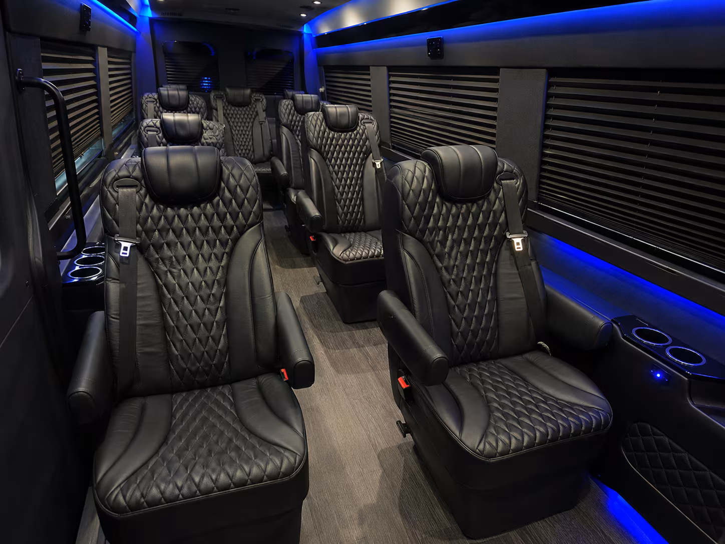 park and ride sprinter van shuttles for norfolk worksites and corporate campuses
